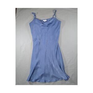 L. Love Vintage Fairy Slip Dress Y2K 1990s Light Blue Size M